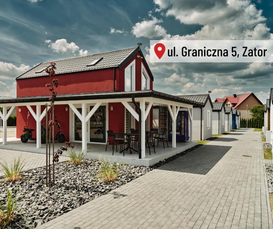 Scandi Village Zator Exterior foto